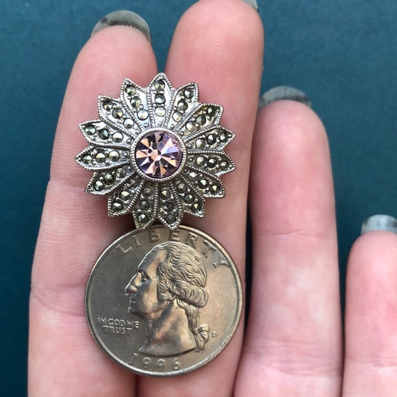 Flower earrings - Picture 4 of 4